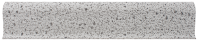 Плинтус ПВХ с ЦКК LinePlast L043  2,5м (40шт) Гранит серый