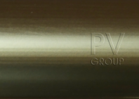 PV37-17 Профиль T-образный полукруглый алюминий титан блестящий 20мм х 2,7 м