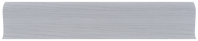 Плинтус ПВХ с ЦКК LinePlast L061  2,5м (40шт) Дуб серый